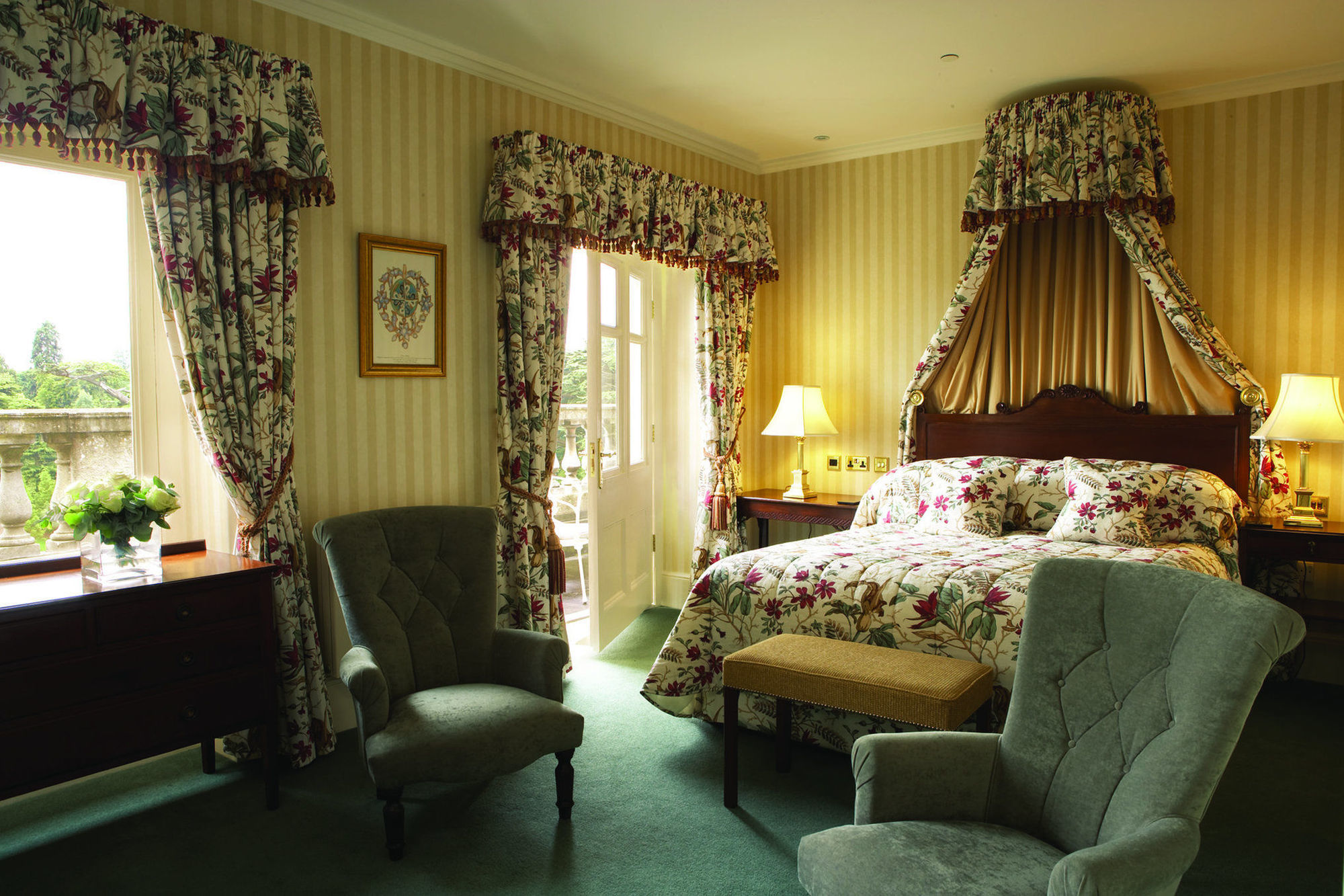Luton Hoo Hotel, Golf And Spa Ruang foto A bedroom at the hotel